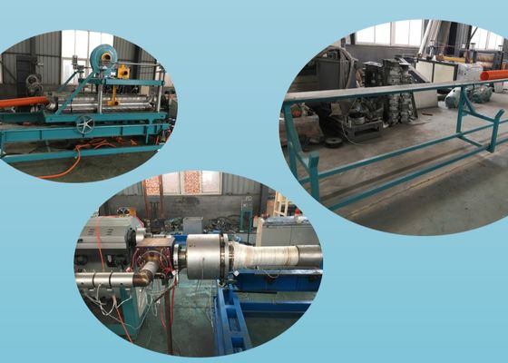 PE 16mm Double Wall Corrugated Pipe Extrusion Line