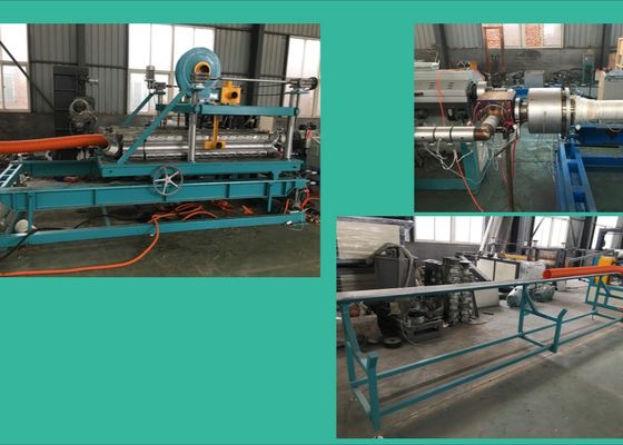 HDPE Double Wall Corrugated Pipe Machine