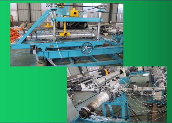 PP PVC 800mm Double Wall Corrugated Pipe Extrusion Line