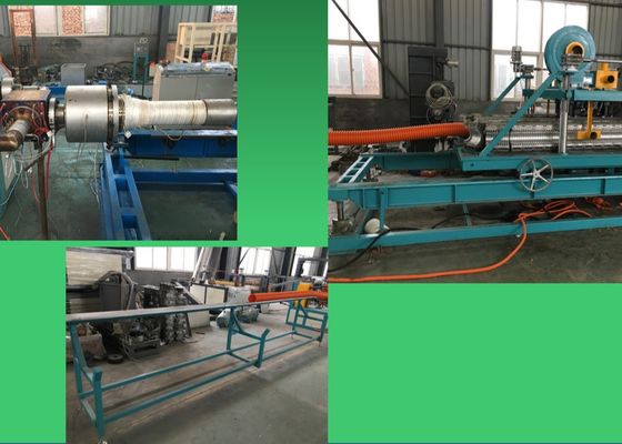 50-100kg/H PE Flexible Pipe Machine Steel Wire Reinforced Hose Machine​