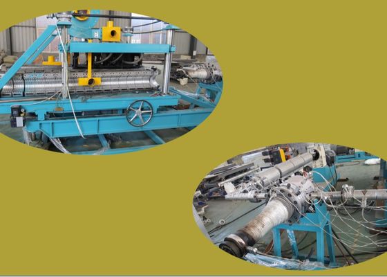 35kg/H PP PE Corrugated Pipe Extruder