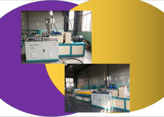 PVC Twin Screw 32mm Plastic Pellet Extruder
