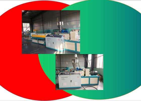 Twin Screw LDPE 29mm Plastic Pipe Extrusion Line