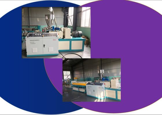 Twin Screw LDPE 29mm Plastic Pipe Extrusion Line