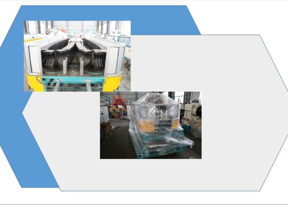 PE HDPE 650mm Single Wall Corrugated Pipe Machine