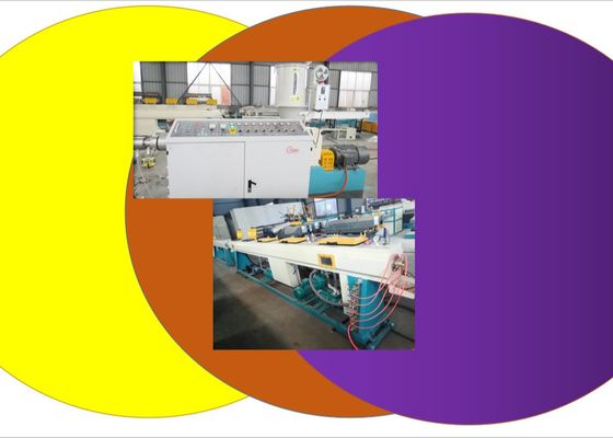 HDPE Twin Screw 750mm Plastic Pipe Extrusion Line