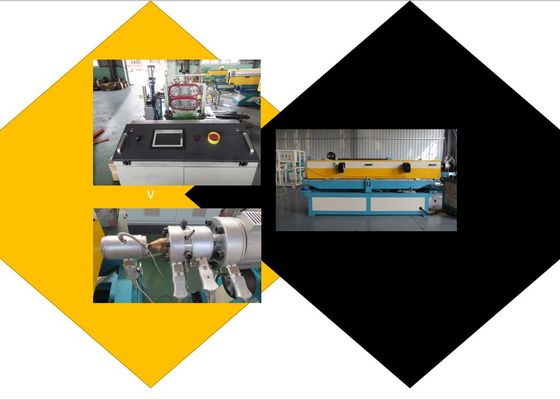 PE 9mm 10kgh Corrugated Pipe Machine