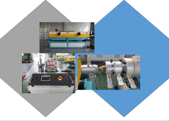 PE 9mm 10kgh Corrugated Pipe Machine