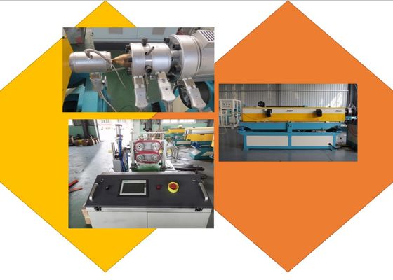800mm 1200kg/H Corrugated Pipe Extrusion Line