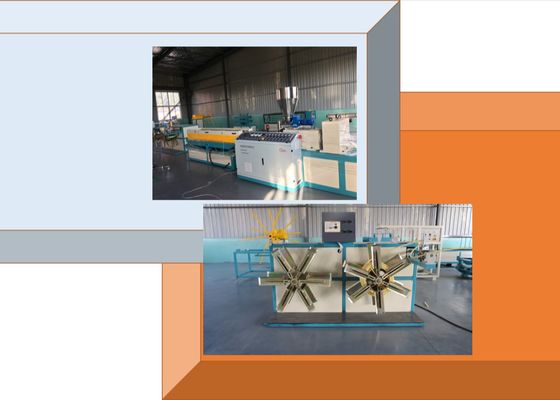PPR Solid 10kg/H Corrugated Pipe Making Machine