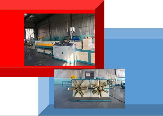 PPR Solid 10kg/H Corrugated Pipe Making Machine