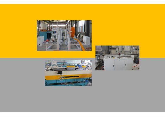 PVC PE PP Single Corrugated Cable Wire Protection Plastic Pipe Extruder/ Corrugated Pipe Extrusion line