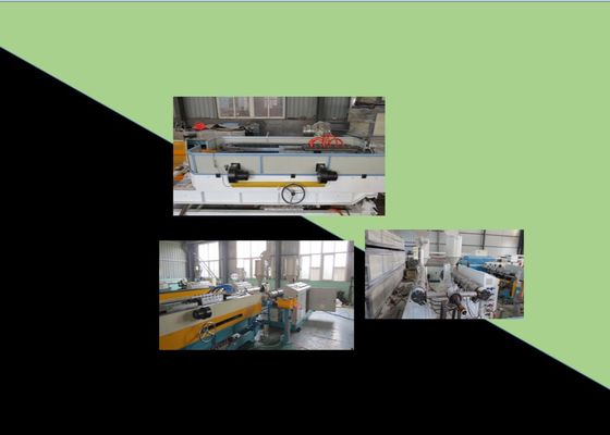 PP 63mm Single Wall Corrugated Pipe Extrusion Line