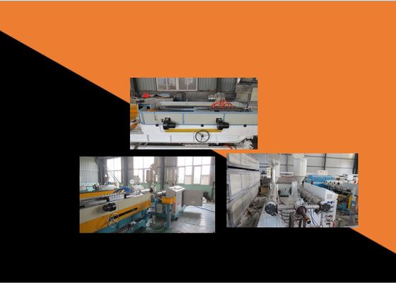HDPE Single Wall Corrugated Pipe Extrusion Line
