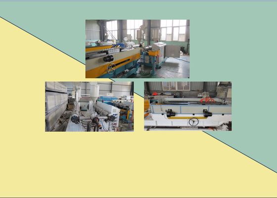 50mm HDPE Corrugated Pipe Extrusion Making Machine Line