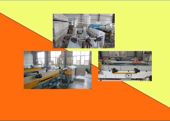 HDPE Single Wall Corrugated Pipe Machine