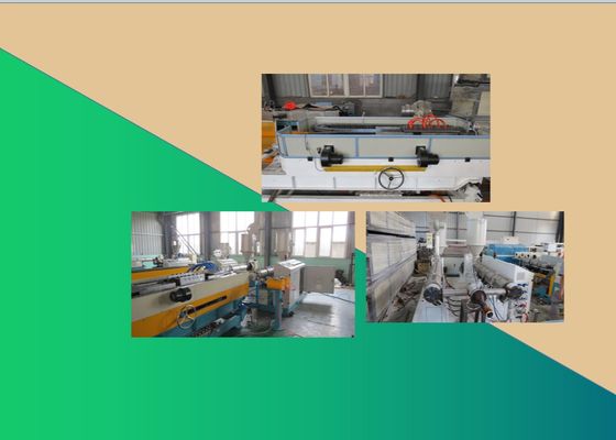HDPE Single Wall Corrugated Pipe Machine