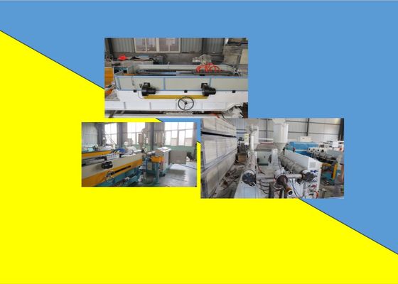Flexible Conduit PP Single Wall Corrugated Pipe Extrusion Line
