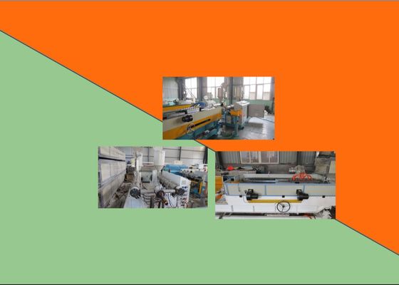 250kg/H 690mm Single Wall Corrugated Pipe Extrusion Line