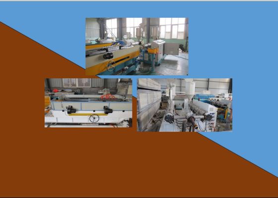 PVC Pipe 160mm Single Wall Corrugated Pipe Extrusion Line