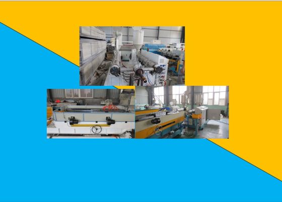 PVC Pipe 160mm Single Wall Corrugated Pipe Extrusion Line