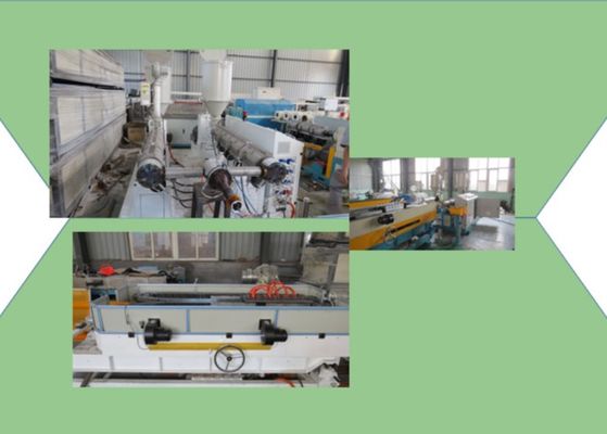 UPVC 59mm CPVC Plastic Pipe Extrusion Line