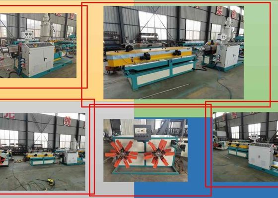 Water Drain Deep Screw PE 800mm Corrugated Pipe Extrusion Line