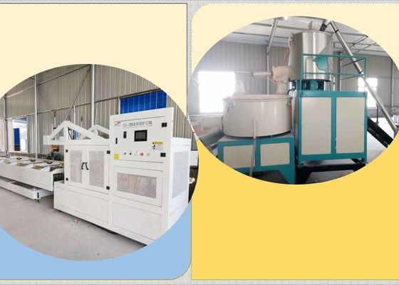 35kw PE PVC Single Wall 100Kg/H Pipe Extrusion Line