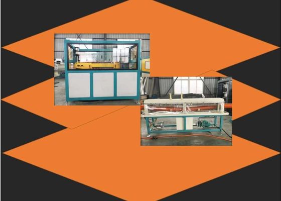 Deep Screw Single Wall PVC Corrugated Pipe Extrusion Line