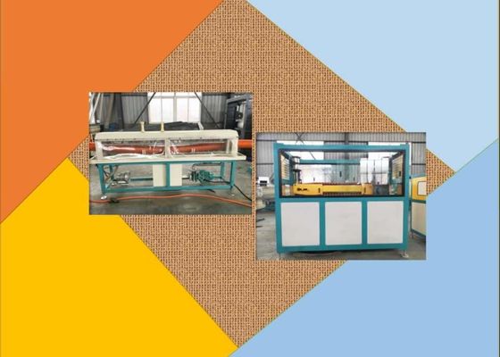 Deep Screw 800Kg/H PLC Corrugated Pipe Extrusion Line