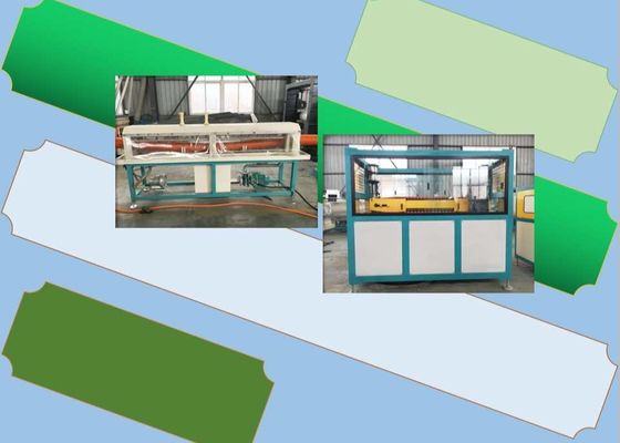 Single Screw XPU ABB Inverter PVC Corrugated Pipe Machine