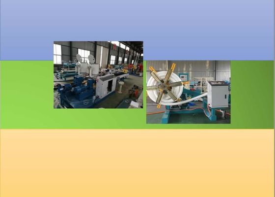 Pe Pp 800mm Double Wall Corrugated Pipe Extrusion Line