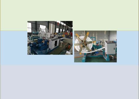 Double Screw 30kg/H 110mm Pvc Pipe Extrusion Line