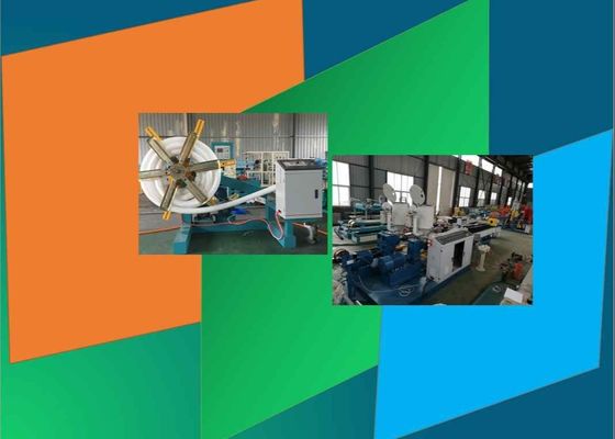 Double Screw 160mm 50kg/H Plastic Pipe Production Line