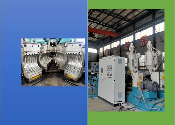 Double Screw PLC 50kg/H Plastic Pipe Production Line