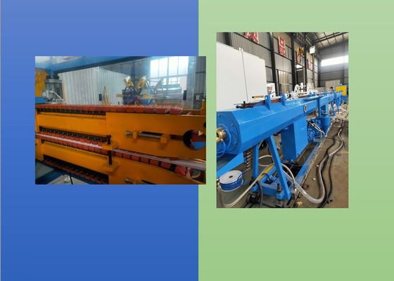 Double Screw PLC 50kg/H Plastic Pipe Production Line