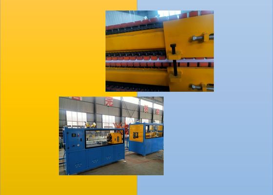 250kgh PLC Deep Screw HDPE Corrugated Pipe Extrusion Line