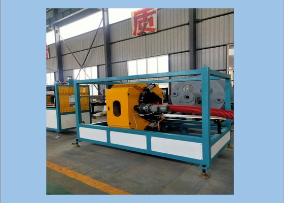 Single Screw PVC 800mm Corrugated Pipe Extrusion Line