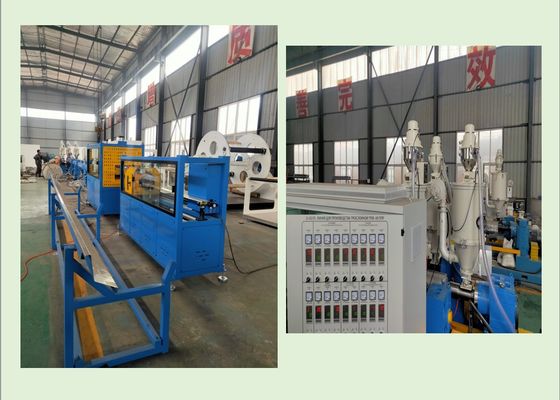 Full Intermeshing PVC Corrugated Optic Duct Extrusion Line
