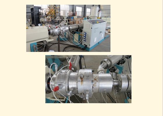 Single Wall PVC PPR Corrugated Pipe Extrusion Line