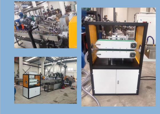 Double Wall HDPE PVC PLC Corrugated Tube Extrusion Line