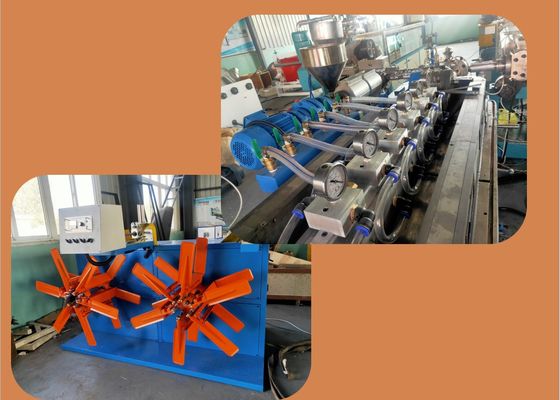 40m/Min PVC Sheath Extruder Wire Cable Making Machine