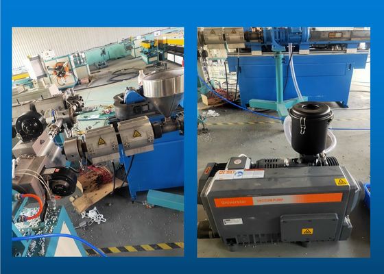 Single Screw 270kg/H Cable Jacket Extrusion Machine