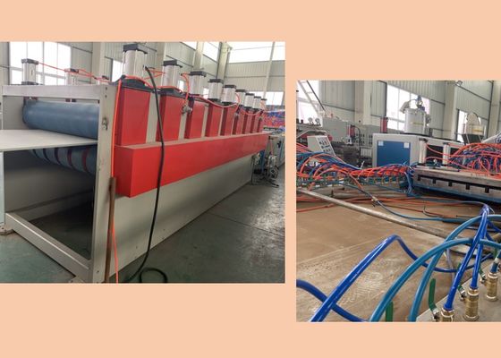 PP Hollow Cross Plastic Sheet Extrusion Line Integral Type Extruder