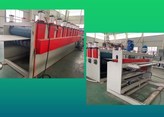 Integral Single Screw PP Grid Board Extruder Machine