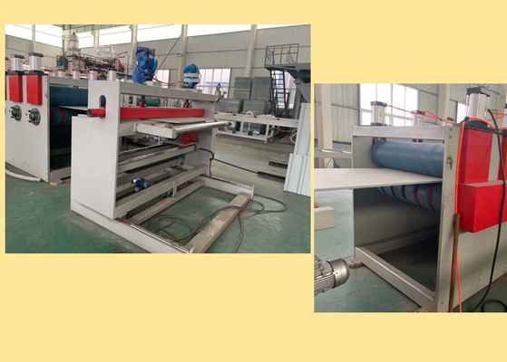 Multiple Feed PC PP Hollow Cross Sheet Extruder Machine