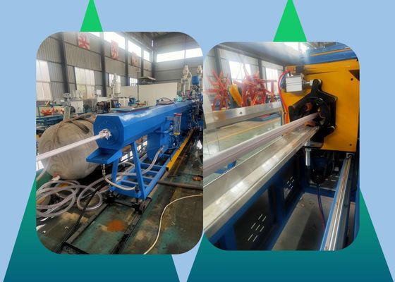 Triple Layer HDPE Pipe Extrusion Line Polypropylene Twin Pipe Extrusion Machine