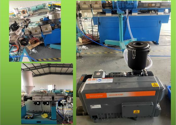 2-3.5m/Min PVC Double Wall Corrugated Pipe Production Line 250-300 Kg/H