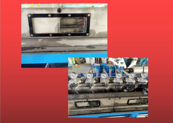 Single Screw 500mm Corrugated Pipe Extrusion Line 1200kg/H