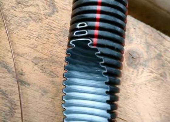 HDPE Single Wall Corrugated Pipe Extrusion Line 20mm Diameter / Making Machine